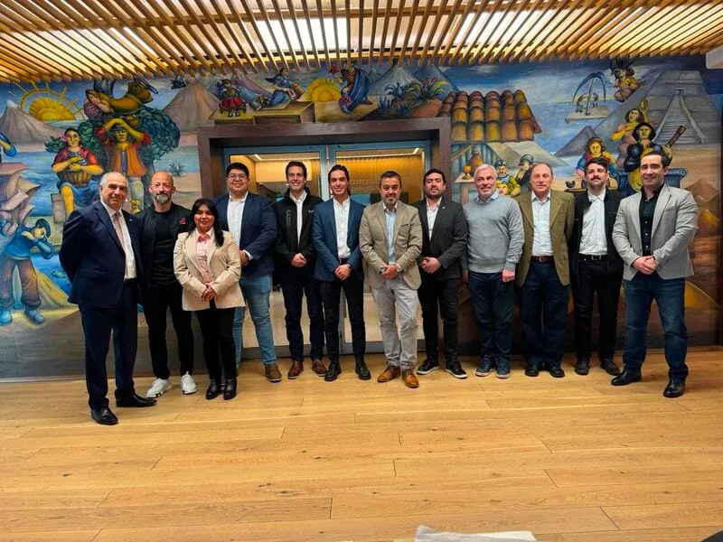 Delegación chilena en la Embajada de Chile en México