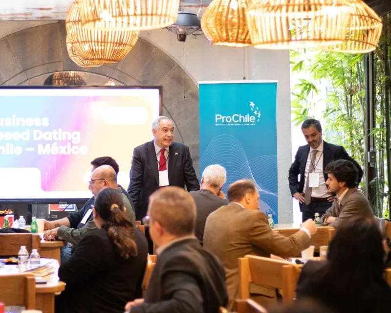 Ronda de negocios Chile–México con empresas logísticas en Campus Wortev, La Condesa